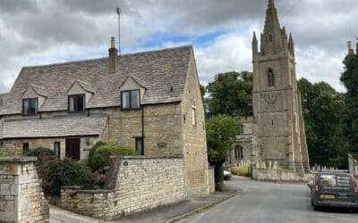 Replacement of Collyweston Slate Roof with Bradstone Conservation Tiles